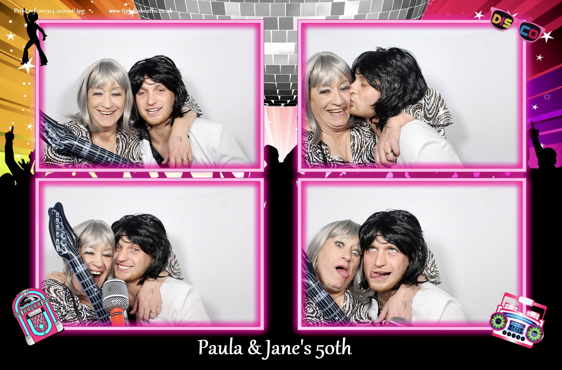 Paula & Jane's 50th | View more photos from the event at gallery.tjphotobooths.co.uk/u/TJPhotobooths/Paula-Janes-50th